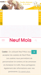 Mobile Screenshot of neufmois.fr